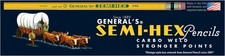 Semi-Hex Graphite #2 HB Pencils 12/Pkg