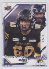 2019 Upper Deck CFL Purple 2/15 Darius Ciraco #91 f0e