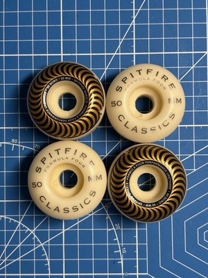 Spitfire Wheels Formula Four Classic Swirl Skateboard Wheels - 50mm 99a