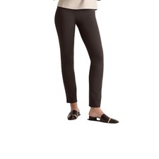 Quince Ultra-Stretch Ponte Straight Leg Pants Espresso sz Medium