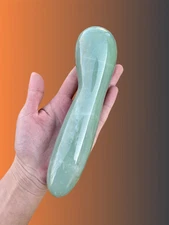 7" Aventurine Crystal Wand - Healing Stick - Crystal Yoni Wand - Healing Wand