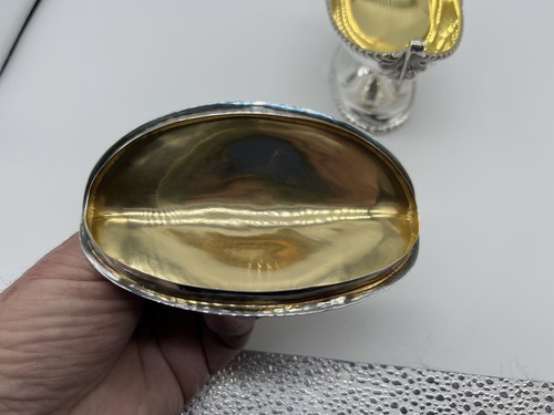 VTG 800 Silver Fornari Roma Italian Lidded Silver Sauce Tureen 274 Grams - Picture 6 of 19