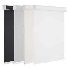 Changshade 100% Blackout Cordless Blinds for Window Roller Shades  Free-Stop