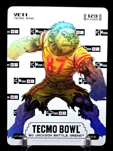 Bo Jackson Battle Arena Tecmo Bowl 2026 Yeti NES Controller ICE SSP Travis Kelce