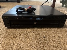 Sony DVP-NC600 DVD CD Player 5 Disc Changer Carousel No Remote TESTED