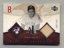 2005 Upper Deck Artifacts Bobby Doerr Bat (Red Sox) # 250/325