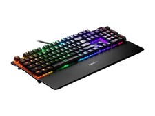 SteelSeries Apex 7 Mechanical Gaming Keyboard - OLED Smart Display - USB