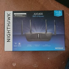 NETGEAR Nighthawk 6 Stream Dual-Band WiFi 6 Router RAX54S-2AZNAS AX5400 V2