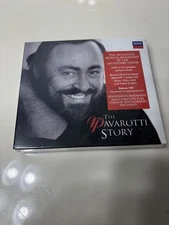 THE PAVAROTTI STORY - 4 CD SET WITH HARDCASE AND BOOKLETS