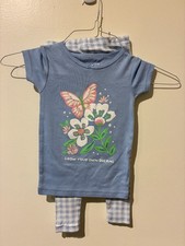 NWT Carter's Blue Butterfly "Grow Your Own Dreams" Pajamas - 2T