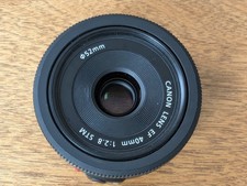 Canon EF 40 mm F/2.8 EF STM Very good, but please read
