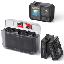 Smart Fast Charge Box for GoPro Hero 13 USB-C Magnetic Cover Carging Case