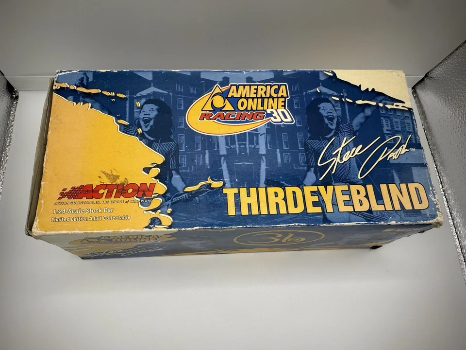 纳斯卡压铸 1 24 # 30 Aol Steve Park 第三眼盲 2003 — 第 3/4 张图片