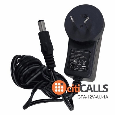 OVI Power Adapter 12V 1A AU Australia PLUG 100-240V for Grandstream Yealink