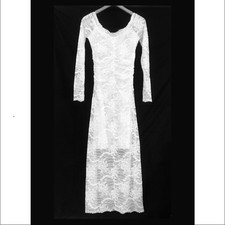 Cara Cara White Lace Dress Sample - Sm - NWT