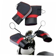 Motorcycle Handlebar Gloves Waterproof Scooter muff with reflective strips