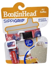 Booginhead Sippi Grip Strap Adjustable Length Sippy Cup Holder Baby NEW