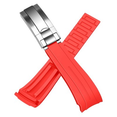 20 22MM RUBBER WATCH BAND FOR ROLEX DATEJUST SUBMARINER GMT DAYTONA Yachtmast