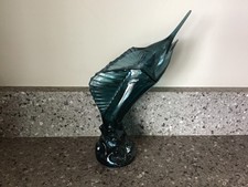 Vintage Avon Perfumy Pusta butelka kolekcjonerska - Marlin Fish, Ciemnoniebieski Turkus