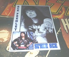 KISS ACE FREHLEY 1980s Style Trading Card-No Makeup