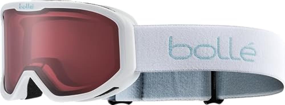 (TG. S) bollé, INUK White Matte, Vermillon Cat 2, Occhiali da sci, Extra Small,