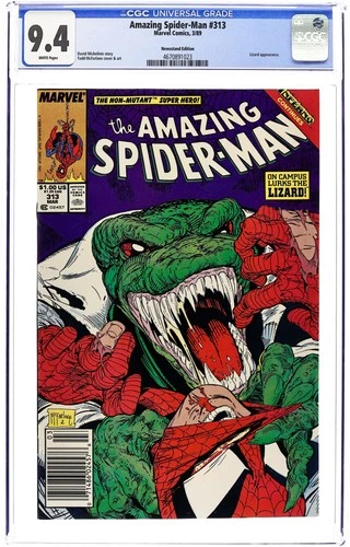 Amazing Spider-Man #313N CGC 9.4 Newsstand 1989 4670891023
