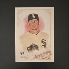 Topps Allen & Ginter Carlos Rodon Rookie Chicago White Sox #218 Baseball Card. rookie card picture