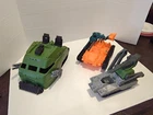 G.I JOE MOBILE BATTLE BUNKER 1990 Vtg & 2 other Vehicles INCOMPLETE