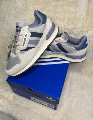 adidas Originals Treziod 2 JQ9037 Gray Blue Purple Low Top Lace-Up Men