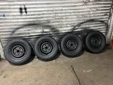 GENUINE FORD TRANSIT/CUSTOM STEEL WHEELS SET OF 4 215/65/15 5X160 65.1 #RA1