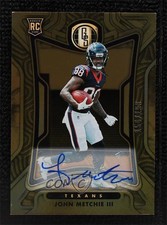 2022 Panini Gold Standard Rookies Auto 154/199 John Metchie III #117 Auto 03tv