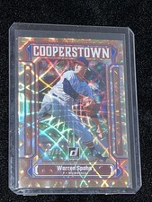 2023 Panini Donruss Cooperstown Warren Spahn #CT17 Gold /99 Milwaukee Braves