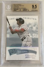2014 Donruss Classics - YOENIS CESPEDES #148 - 1/1 Red Sox Mets BGS 9.5 Cuba
