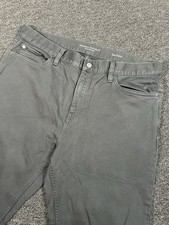 Banana Republic Traveler Pants Jeans Slim Fit Men  s 36x32 Fits 36x21 Gray