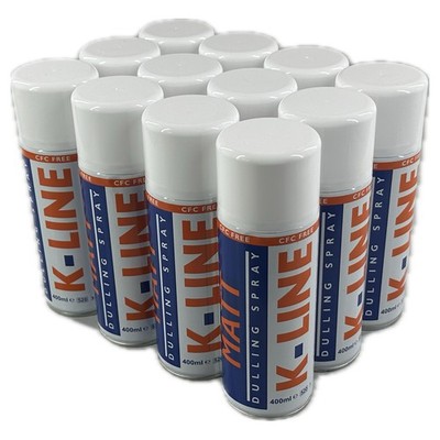 .LK4599 Mattierungsspray Entspiegelungsspray 12 Dosen K-Line Dulling spray Matt
