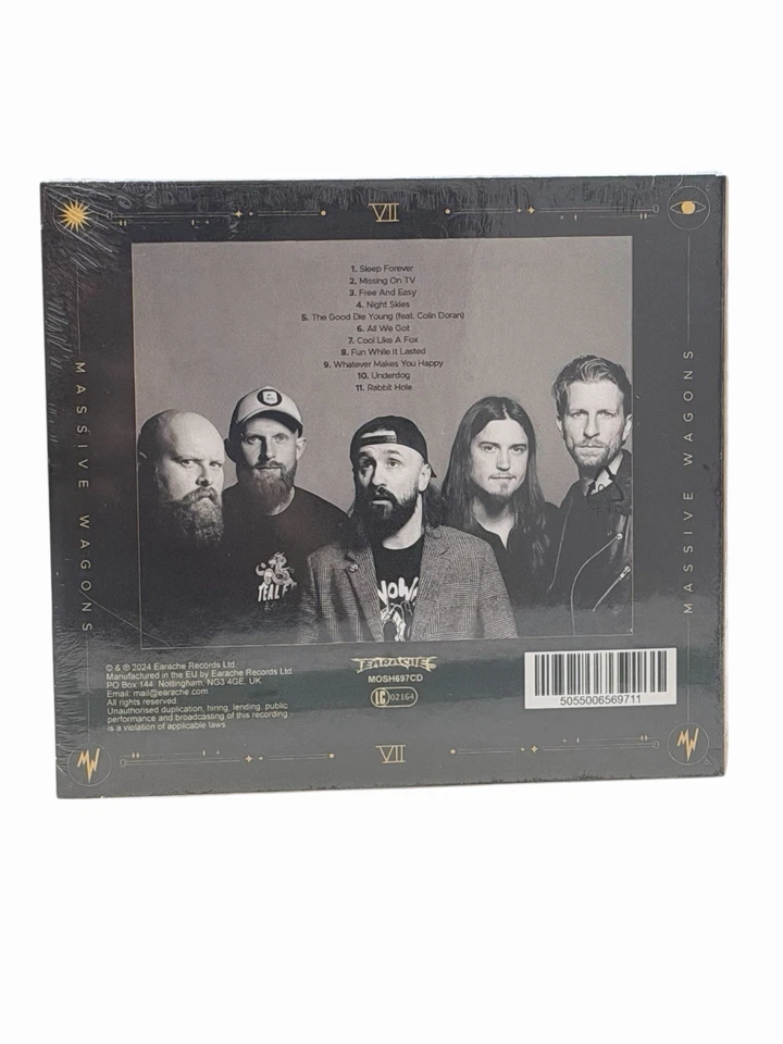 MASSIVE WAGONS - EARTH TO GRACE (DIGIPAK) CD NEU - Bild 2 von 2