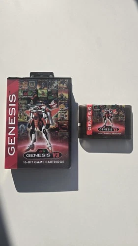 Sega Genesis 1200 game In 1 V3 Pro Game Cartridge w/case!  MegaDrive