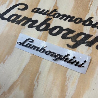 Original Lamborghini Huracan Heck Emblem Badge Logo 4T0853742