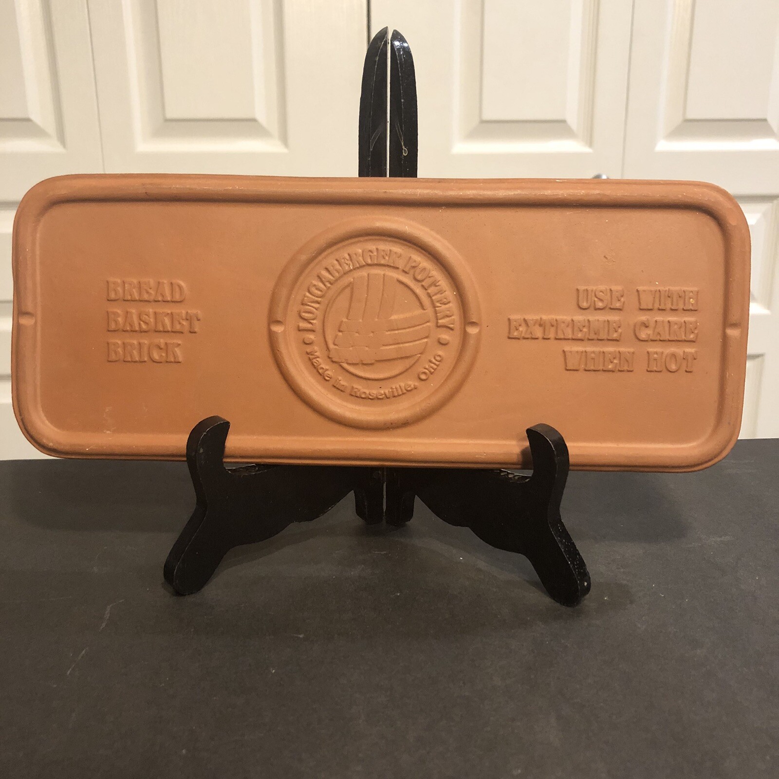 Longaberger Bread Basket Brick Warmer 30074 eBay