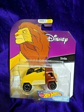 HOT WHEELS LION KING SIMBA CHARACTER CAR SERIES 4 #2/6 DISNEY AGES 3 & UP 