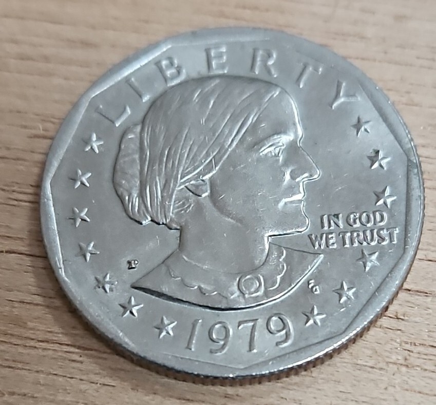 kevin bradley 2003 George + Tammy 額縁無し 1979 Susan B Anthony Liberty P (Frank Gasparo) SILVER