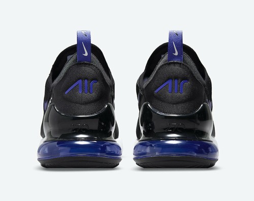 Nike Air Max 270 ESS Schwarz Violett Herren Sneaker Schuhe Gr. UK 6,5_10,5 - Bild 5 von 12