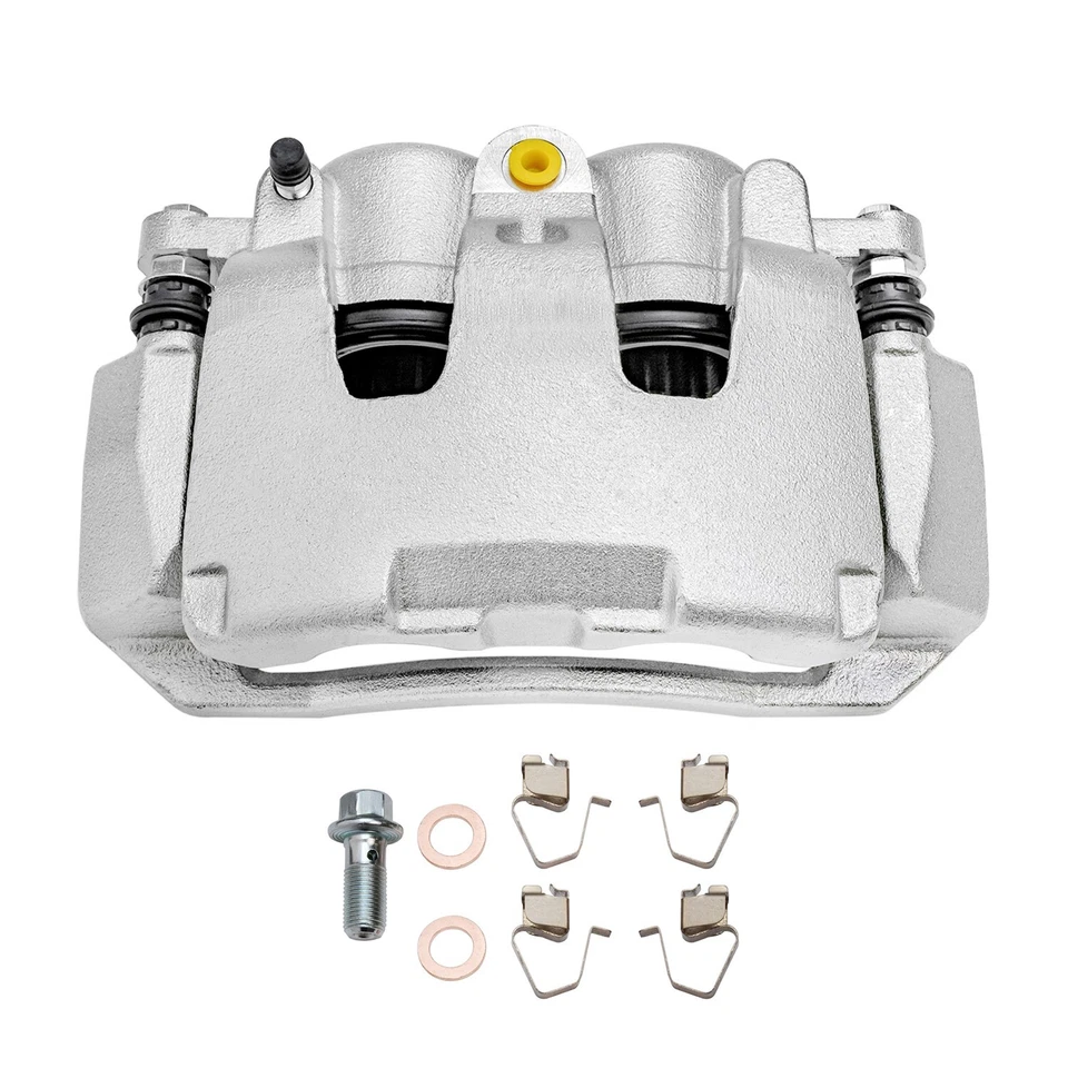 Front Brake Calipers w/Bracket for 2006-2008 Ram 1500 Dakota Mitsubishi Raider - Image 4 of 4