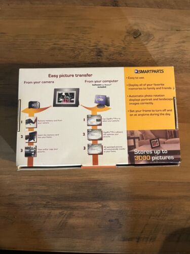 Smartparts SP56M 5.6" Digital Picture Frame stores Up To 3000 Pictures Newinbox - Picture 2 of 6