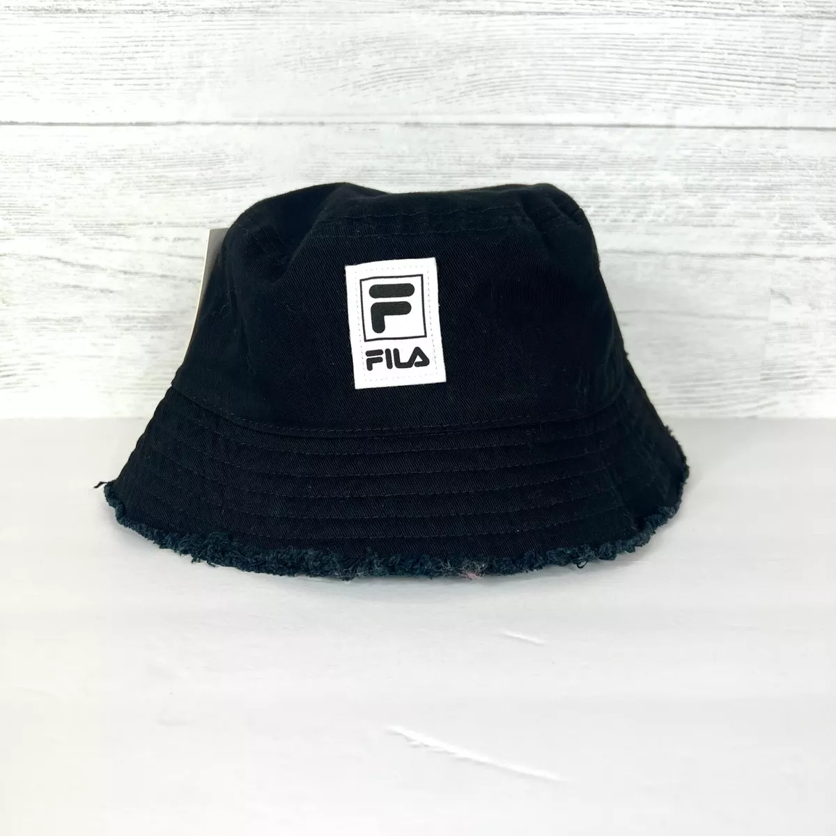 Bucket hat fila black sale