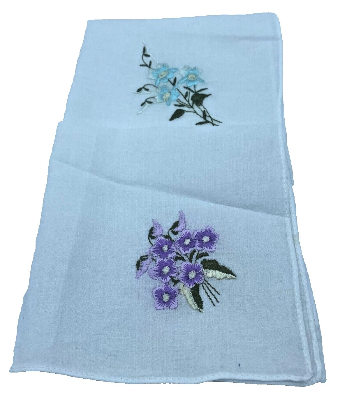 Women's Cotton Pañuelos vintage Plain & Solid