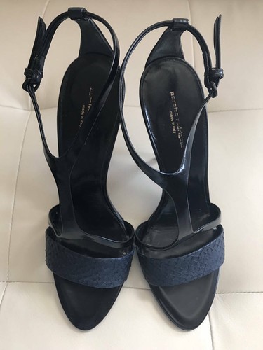 Sandalias Narciso Rodriguez Arnés Correa en T Talla 8US/38EUR Precio de venta sugerido por el fabricante $1095 - Imagen 10 de 12