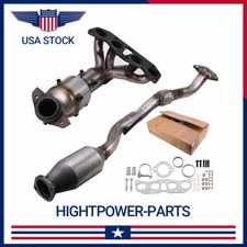Catalytic Converter For 2002-2006 Nissan Altima Front And Rear 2.5l With Gasket
