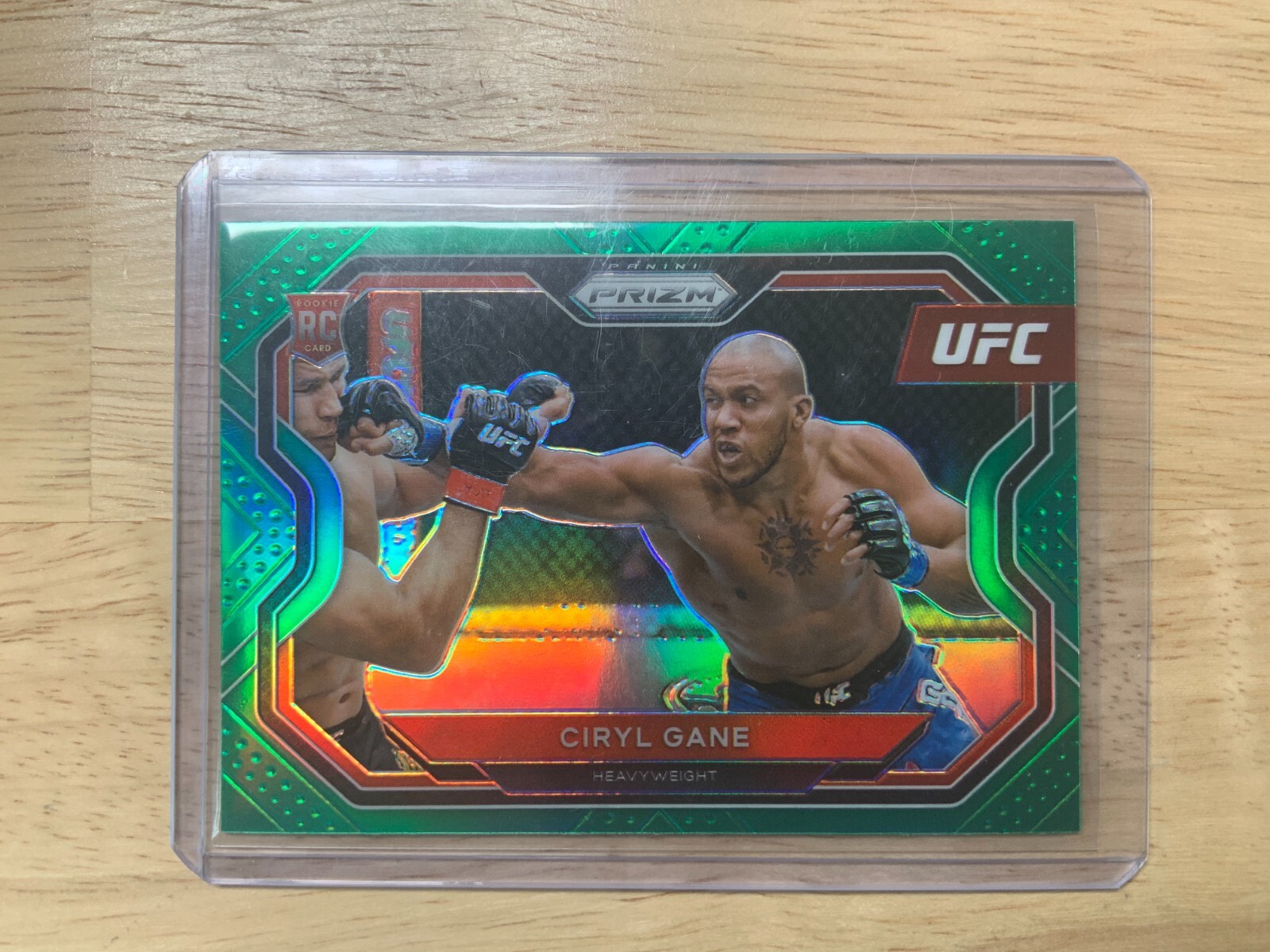 2021 Panini Prizm UFC Ciryl Gane Green #184