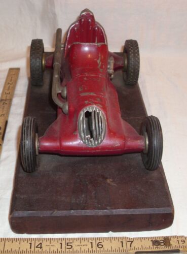 RAY COX #25 THIMBLE DROME CHAMPION TETHER CAR IN RED 1950s - Picture 2 of 4